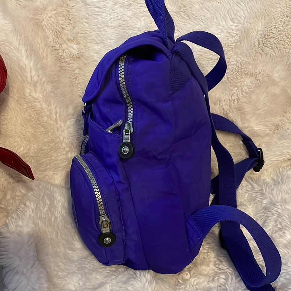 Kipling Backpack Purple Small Lovebug - image 5